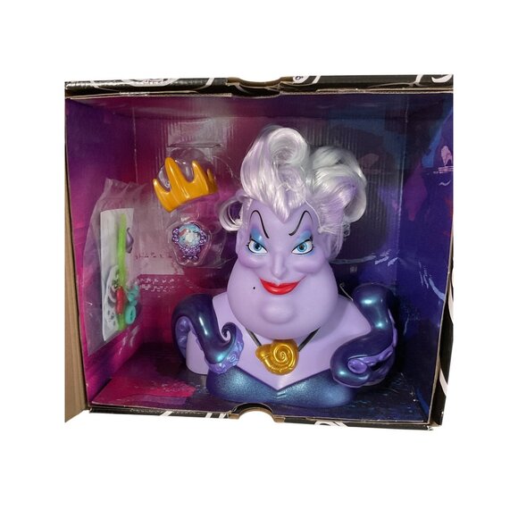 Disney Villains Ursula Styling Head With Accessories By Just Play - Picture 3 of 7